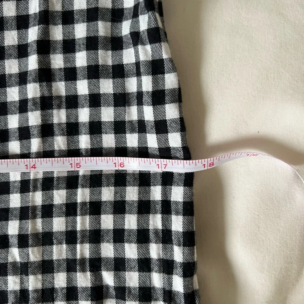J. Crew Black and White Sheath Dress Long Sleeve Crew Neck